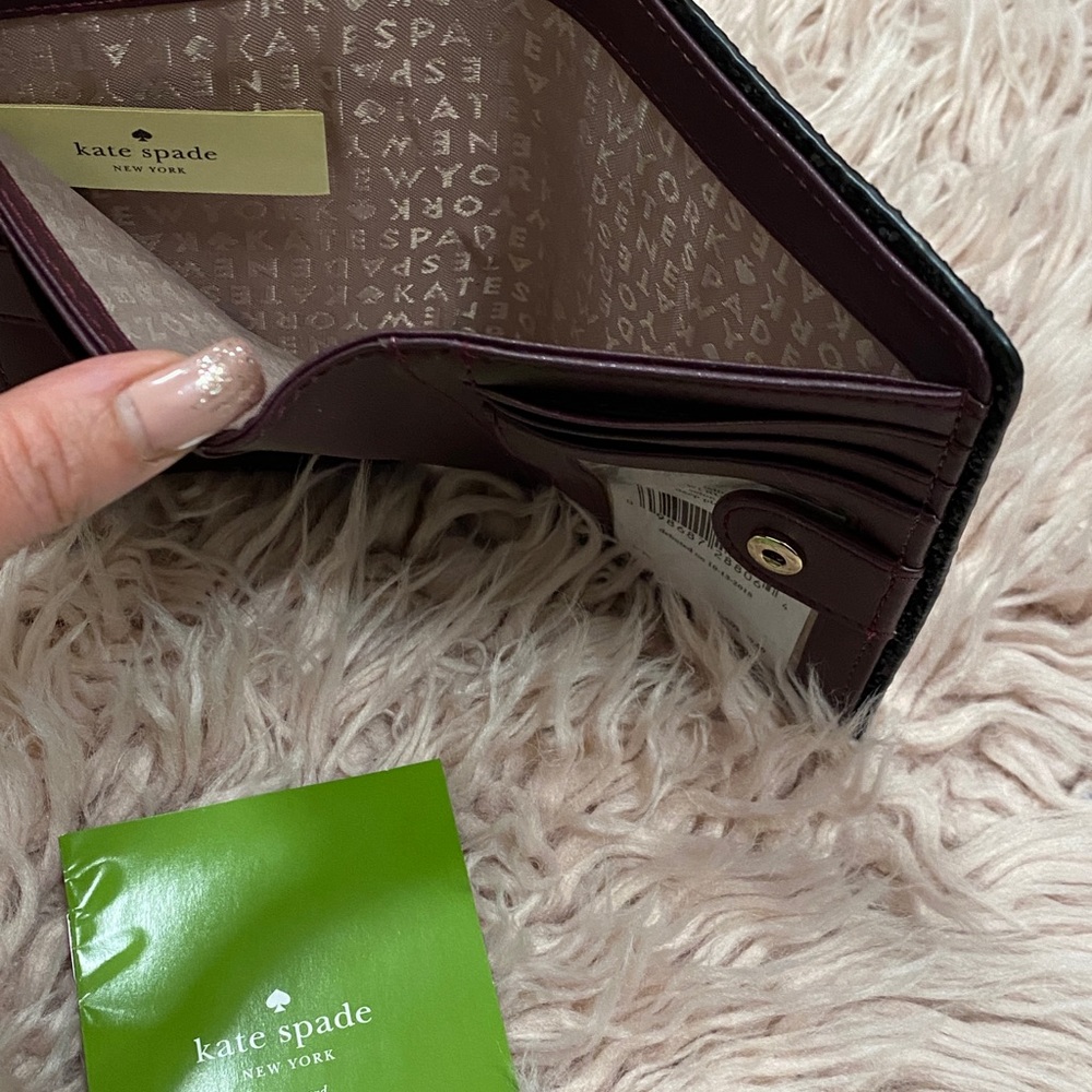 🆕✨ NEW KATE SPADE ♠️ WALLET WITH SPARKLE DETAIL - Picture 6 of 6